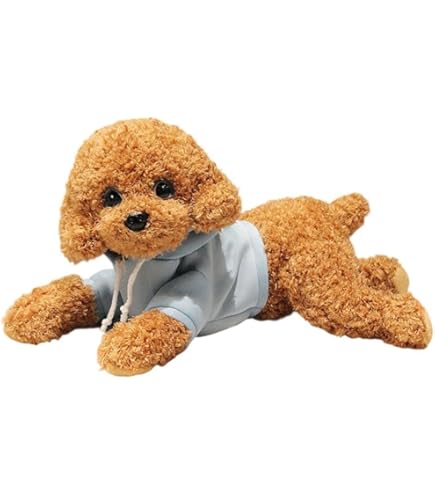 Amazon.co.jp: 犬 ぬいぐるみ プードル可愛い トイプードル ぬいぐるみ